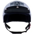 Casque moto Astyle Summer Chic Anthracite Argent