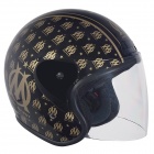 Casque Jet Stormer Sun OM Fashion Noir