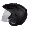 Casque moto Stormer Vega Noir Mat