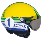 Casque Jet Nexx X60 Champion Jaune