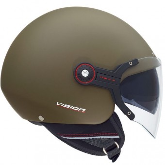 Casque Jet Nexx X60 Vision Flex Vert Militaire Mat