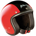 Casque Jet Airborn AB 22 Rouge Noir