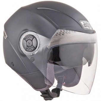 Casque Jet AGV Citylight Noir Mat