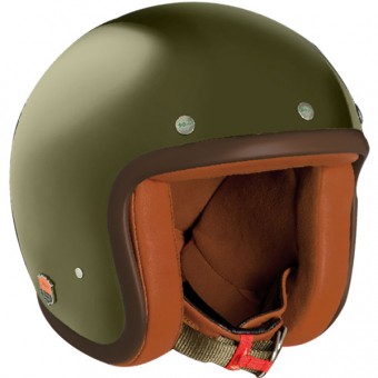 Casque Jet Airborn AB 12 Kaki Mat