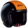 Casque Jet Airborn AB 28 Noir - Orange