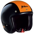 Casque Jet Airborn AB 28 Noir - Orange