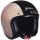 Casque moto Jet AB 34 Or Brillant