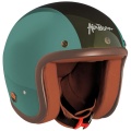Casque Jet Airborn AB 6 Vert - Noir