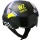 Casque Jet GPA Aircraft Pilot Noir Mat