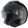Casque Jet Airoh Avenue Noir Sport AVTN