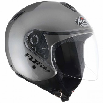 Casque moto Jet FLY CITY Anthracite Brillant F