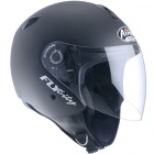 Casque Jet Airoh Fly City Noir mat FYNO