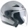 Casque moto Jet JET 55S Gris M�tal JTSG