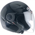 Casque moto Airoh JET 55S Noir Sport JTSPN