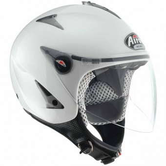 Casque Jet Airoh JT Blanc Brillant JTBL