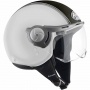 Casque Jet Airoh Naked Luxury Blanc Brillant NLBL