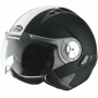Casque Jet Airoh TR Jet  Noir Mat Blanc TRJNO