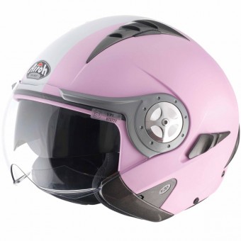 Casque Jet Airoh TR Jet Rose Mat Blanc TRJRO