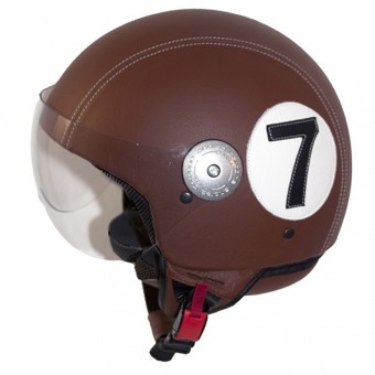 Casque Jet Andrea Cardone Vitello Cervo N�7