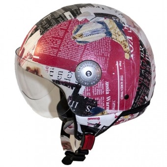 Casque Jet Andrea Cardone Vitello Marilyn