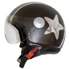 Casque Jet Andrea Cardone Vitello Stella Pitone