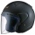 Casque moto Jet SZF pearl black