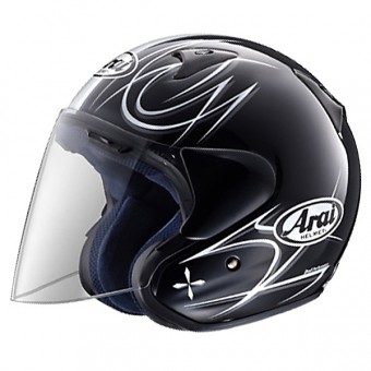 Casque Jet Arai SZF Fun Noir