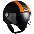 Casque Jet Astyle AStyle Noir Orange C220