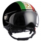 Casque Jet Astyle Italia Tri colore Noir C230