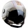 Casque Jet Astyle Dolce Vita Blanc Rose C250