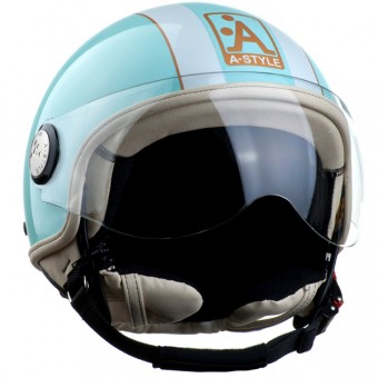 Casque Jet Astyle Dolce Vita Vert Perle C260