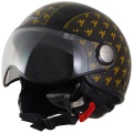 Casque Fashion Astyle AStyle Gramma Marron Brillant