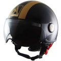 Casque Jet Astyle AStyle Noir Or C080
