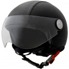 Casque Jet Baruffaldi Zeon Cuir Noir