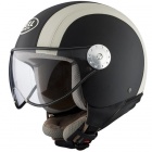 Casque Jet Bell Shorty Sport Noir Blanc