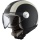 Casque Jet Bell Shorty Sport Noir Blanc