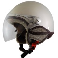 Casque Jet Borsalino Tweed Cashemire Beige