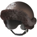 Casque Jet Borsalino Lapin Tabac mat