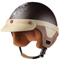 Casque Jet Borsalino Panama Tabac mat