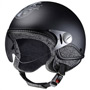 Casque Jet Borsalino Tweed Noir mat