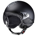 Casque Jet Borsalino Tweed Noir mat