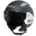 Casque Jet Caberg Breeze Noir Mat