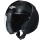 Casque moto Jet Downtown S Noir Brillant
