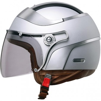 Casque Jet Caberg Uno Jet Silver Mat