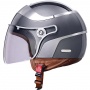 Casque Jet Caberg Uno Jet Gun Metal