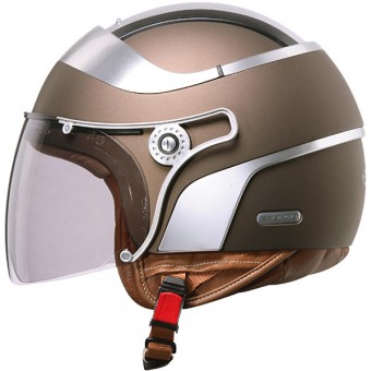 Casque Jet Caberg Uno Jet Chocolat Mat