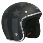 Casque Jet GPA Carbon Legend America Noir Mat