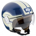 Casque Jet AGV BALI Copter Chopper Bleu Creme