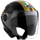 Casque Jet AGV Citylight Race Noir Or