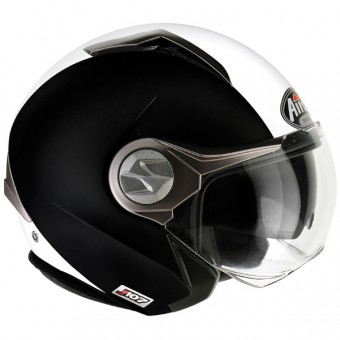 Airoh J107 Noir Blanc